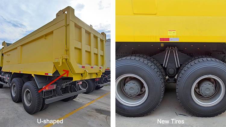 Used Howo Dump Trucks Zz3257n4147w