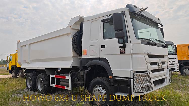Used Howo Trucks Guangzhou U Shape Dump Truck