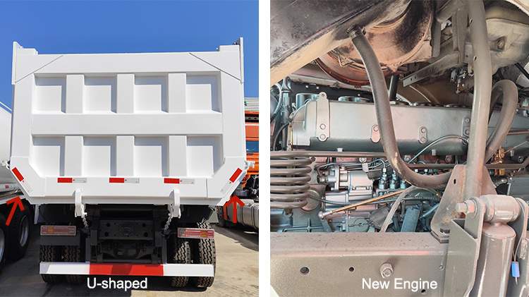 Used Howo Trucks Guangzhou U Shape Dump Truck