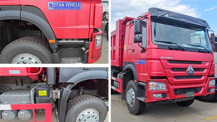 China Howo Cnhtc Truck Howo 6x4 340hp Dump Truck in Libya