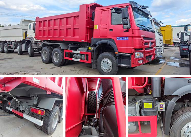 China Howo Cnhtc Truck Howo 6x4 340hp Dump Truck in Libya