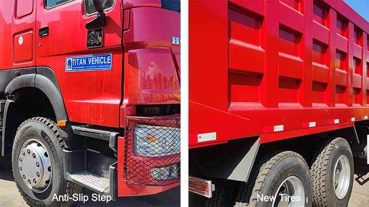 China Sinotruk Cnhtc Howo 8x4 Dump Trucks for Sale in Mali
