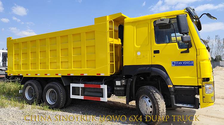 China Sinotruk Howo 6x4 Dump Truck for Sale in Zambia