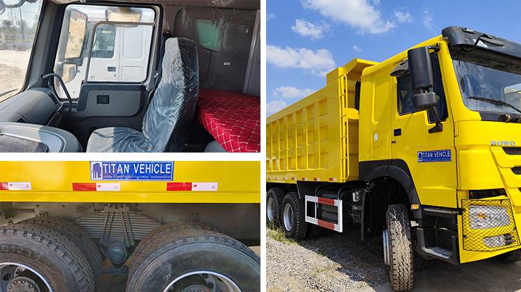 China Sinotruk Howo 6x4 Dump Truck for Sale in Zambia