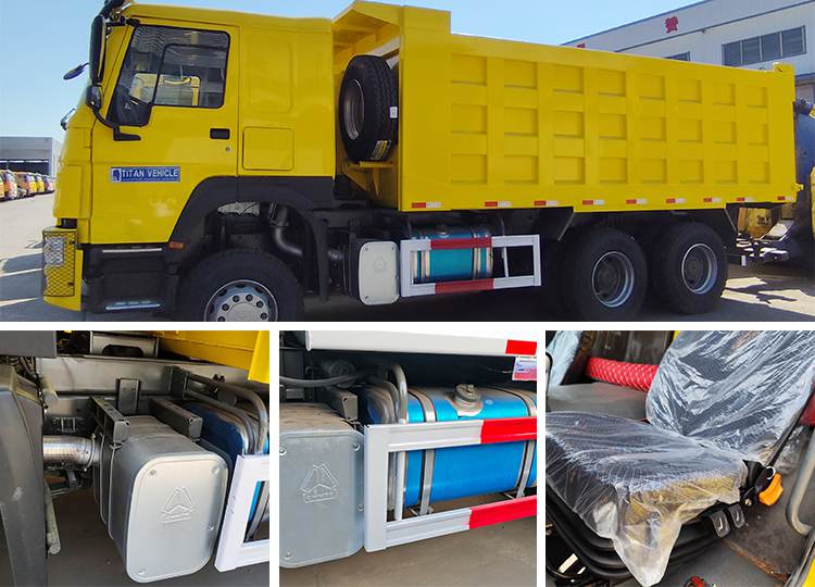 China Sinotruk Howo 6x4 Dump Truck for Sale in Zambia