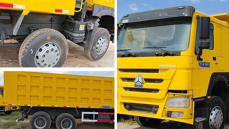 Cnhtc Sinotruk Howo 8x4 Tipper Truck for Sale in Guinea