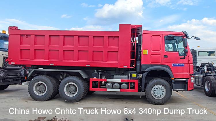 China Howo Cnhtc Truck Howo 6x4 340hp Dump Truck in Libya