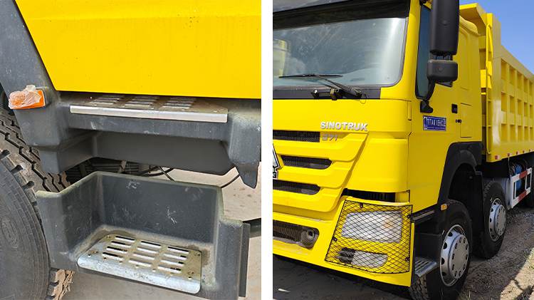 China Old Howo Sinotruk 8x4 Heavy Truck for Sale in Angola
