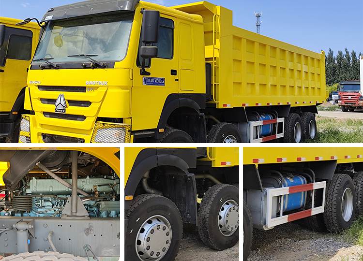 China Old Howo Sinotruk 8x4 Heavy Truck for Sale in Angola