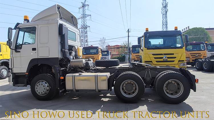 Sino Howo Used Truck Tractor Units 6x4 for Sale in Cameroon