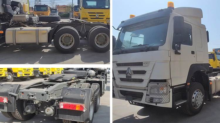 Sino Howo Used Truck Tractor Units 6x4 for Sale in Cameroon