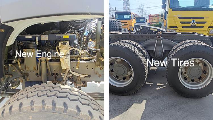Sino Howo Used Truck Tractor Units 6x4 for Sale in Cameroon