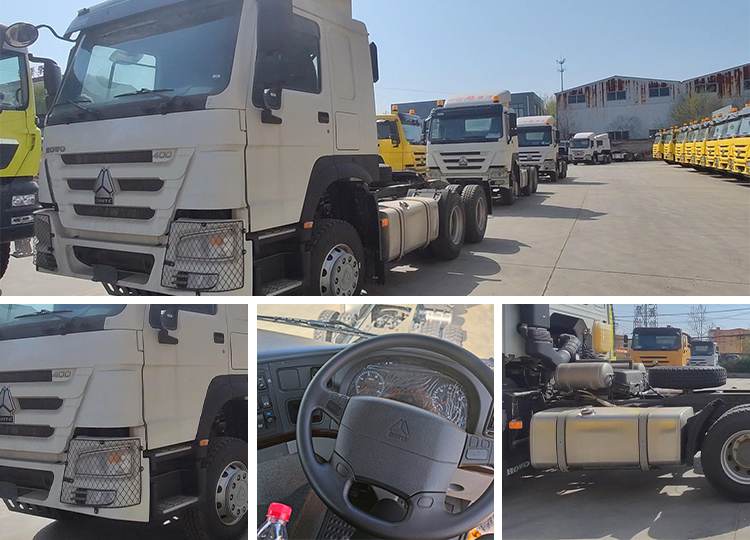 Sino Howo Used Truck Tractor Units 6x4 for Sale in Cameroon