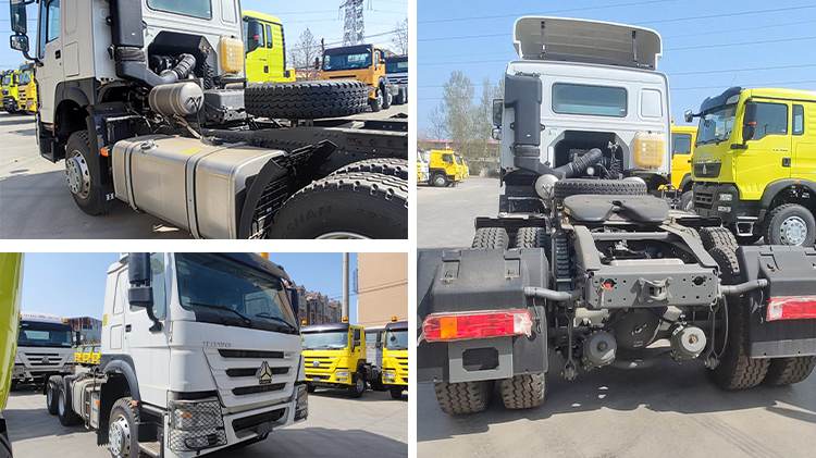 Sino Howo Used Truck Tractor Units 6x4 for Sale in Cameroon