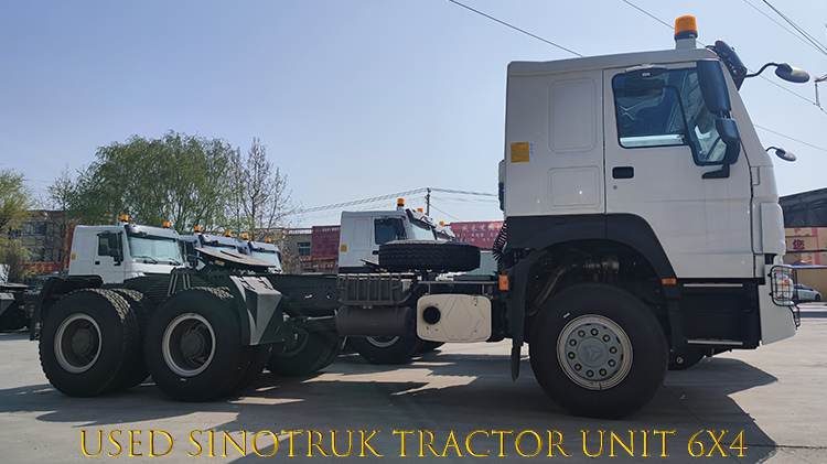 Used Sinotruk Tractor Unit Euro 2 Howo Tractor Head for Sale in Nigeria