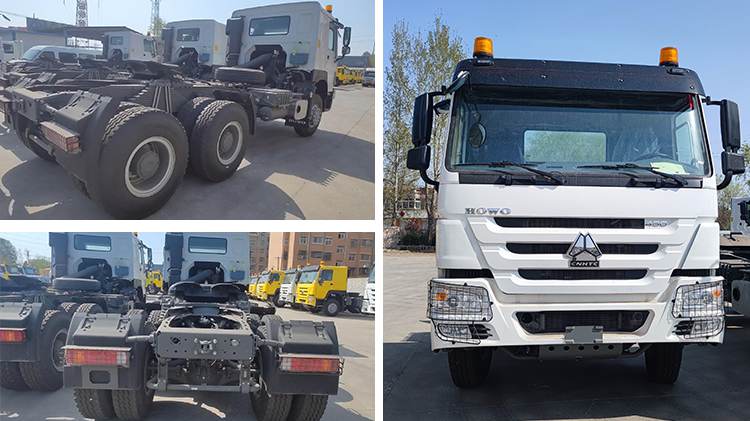 Used Sinotruk Tractor Unit Euro 2 Howo Tractor Head for Sale in Nigeria
