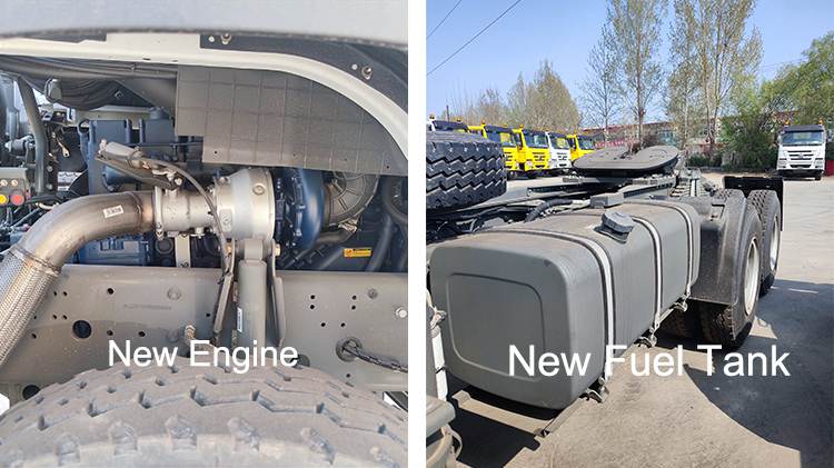 Used Sinotruk Tractor Unit Euro 2 Howo Tractor Head for Sale in Nigeria