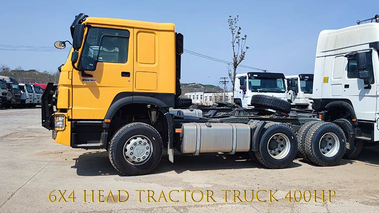 Guangzhou Used Trucks 6x4 Head Tractor Truck 400hp for Sale in Ghana