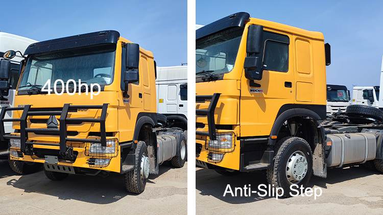 Guangzhou Used Trucks 6x4 Head Tractor Truck 400hp for Sale in Ghana