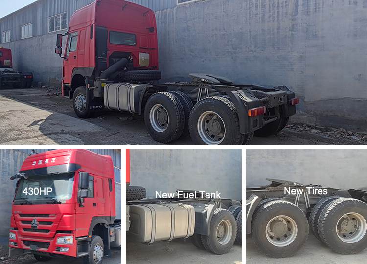 China Howo Cnhtc Truck Used Sinotruk Howo 6x4 Tractor Zz4257n3241w Price in Algeria