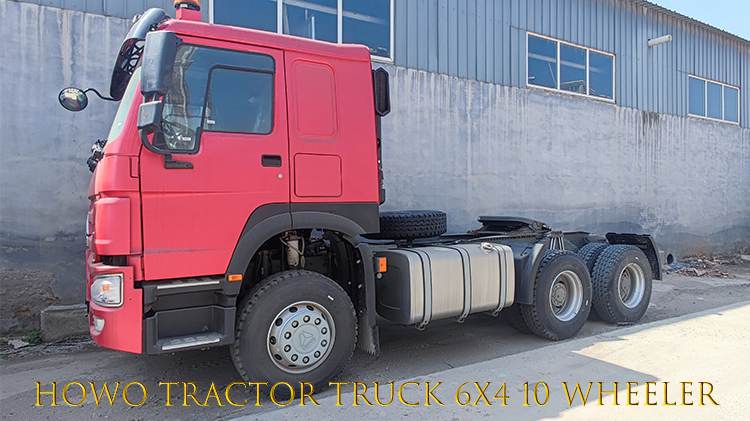 Second Hand Howo Tractor Truck 6x4 10 Wheeler Trucks for Sale in Morocco