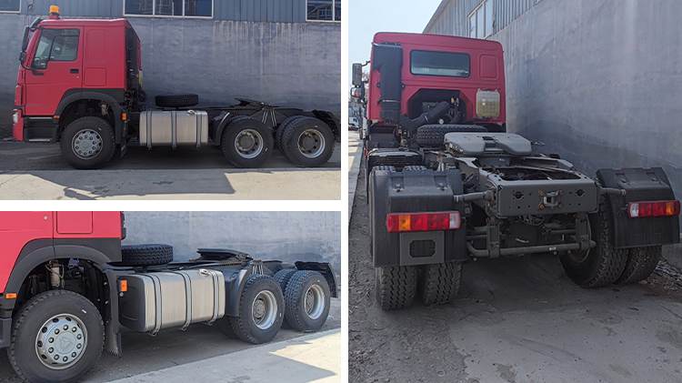 Second Hand Howo Tractor Truck 6x4 10 Wheeler Trucks for Sale in Morocco