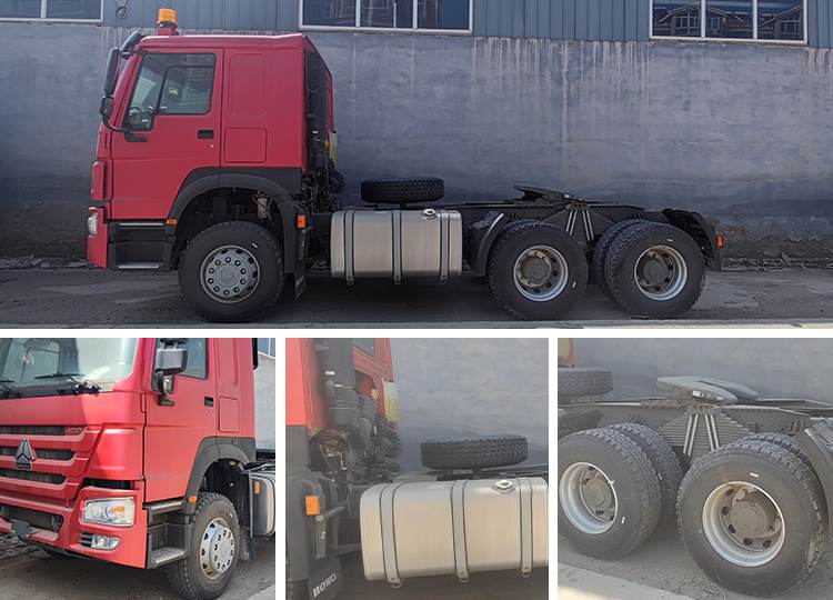 Second Hand Howo Tractor Truck 6x4 10 Wheeler Trucks for Sale in Morocco