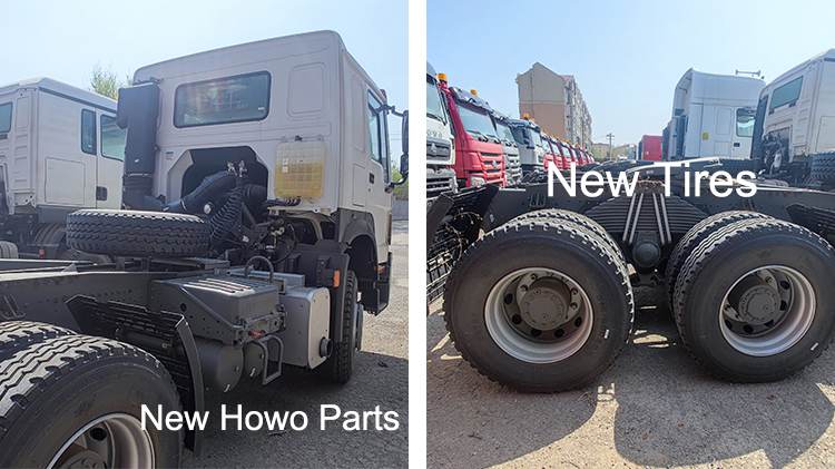 Used Heavy Truck Tractors China Howo 6x4 Truck for Sale in Uganda
