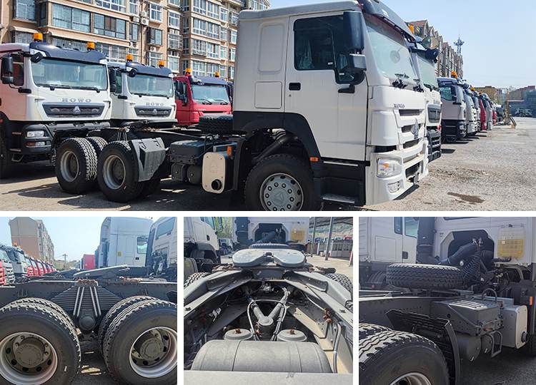 Used Heavy Truck Tractors China Howo 6x4 Truck for Sale in Uganda