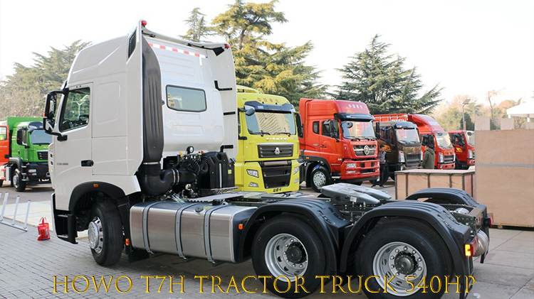 Used Sinotruk Howo T7H Tractor Truck 540 Hp for Sale in Mombasa