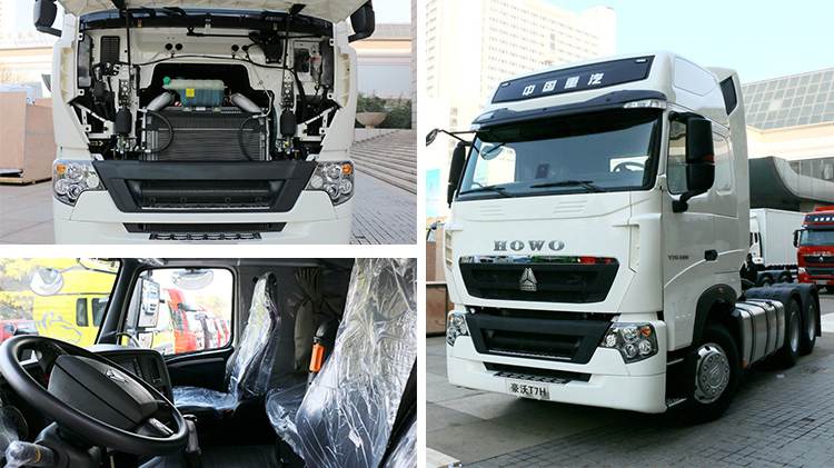 Used Sinotruk Howo T7H Tractor Truck 540 Hp for Sale in Mombasa