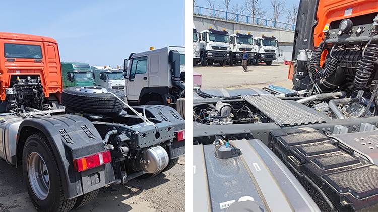 Used Tractor Truck 4x2 Sinotruk Howo TX Tractor Truck Price in Angola