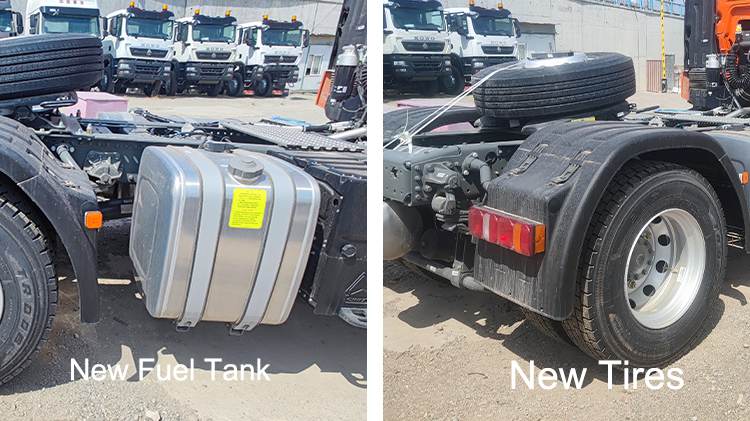 Used Tractor Truck 4x2 Sinotruk Howo TX Tractor Truck Price in Angola