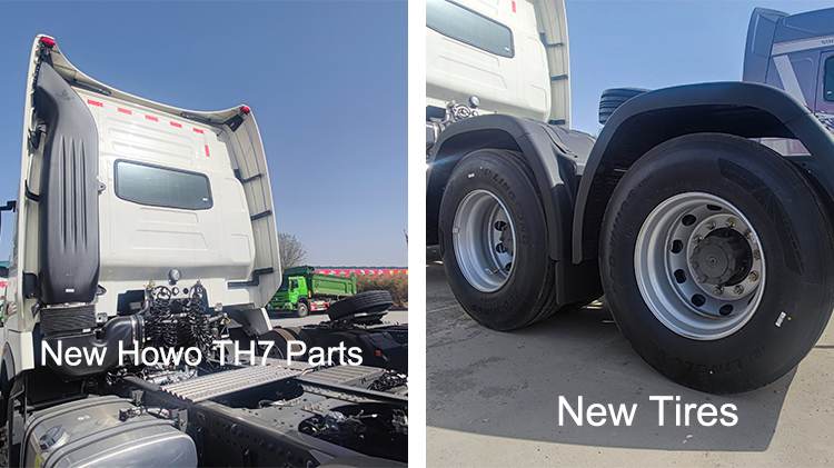 Cnhtc Howo Sinotruk 6x4 430hp Howo TH7 Tractor Truck for Sale in Dakar