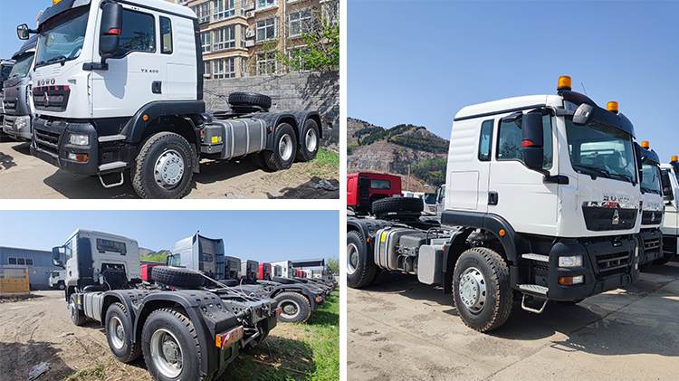 Cnhtc Sinotruk Howo TX 400hp 6x4 Tractor Truck Price in Namibia Walvis Bay