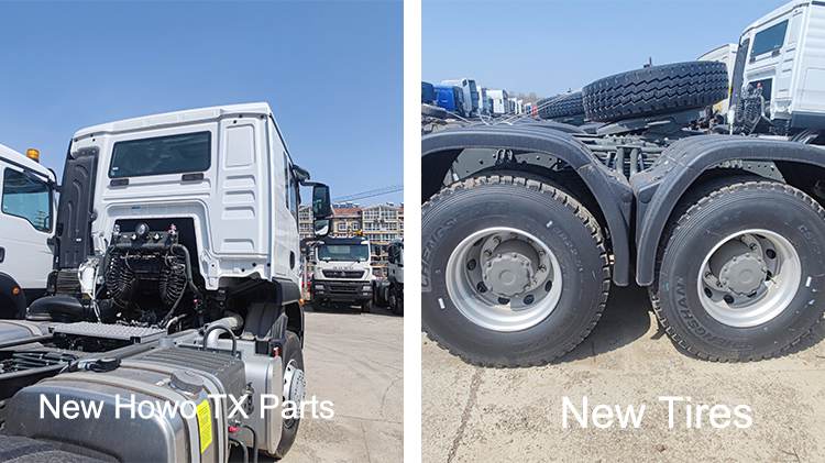 Cnhtc Sinotruk Howo TX 400hp 6x4 Tractor Truck Price in Namibia Walvis Bay