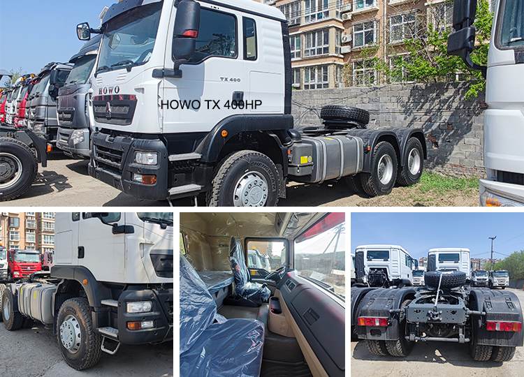 Cnhtc Sinotruk Howo TX 400hp 6x4 Tractor Truck Price in Namibia Walvis Bay