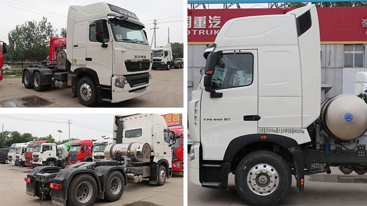 Used Sinotruk Howo T7H Heavy Duty Tractor Truck Howo T7H 440 for Sale in Douala
