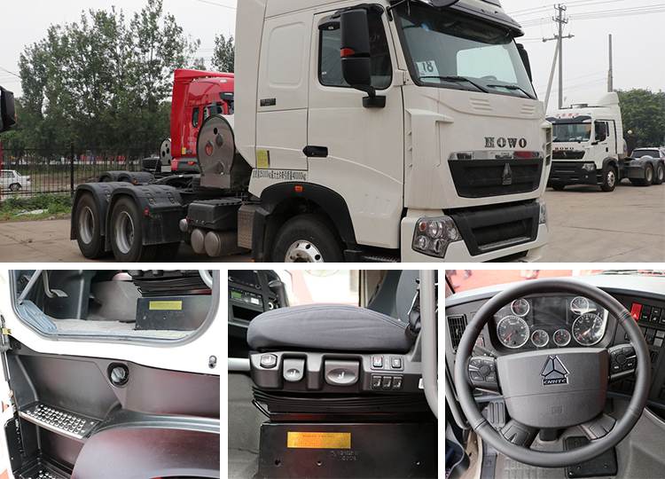Used Sinotruk Howo T7H Heavy Duty Tractor Truck Howo T7H 440 for Sale in Douala