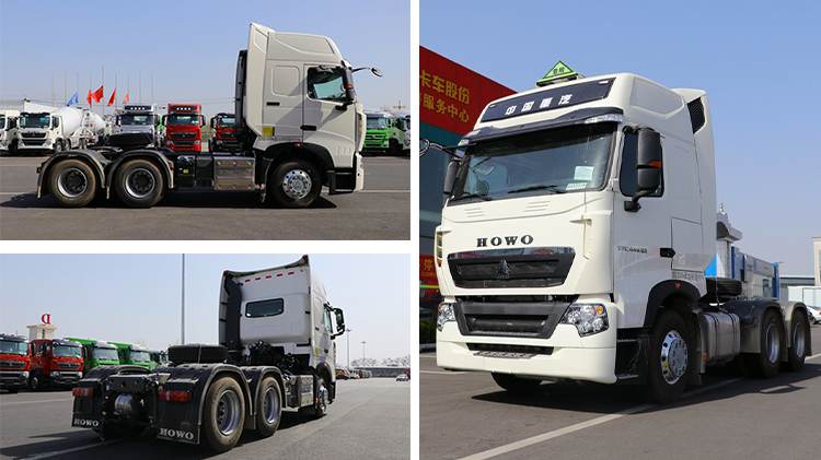 Used Truck Sinotruck Howo T7H 430Hp 6x4 10 Wheels Tractor Truck for Sale in Abidjan