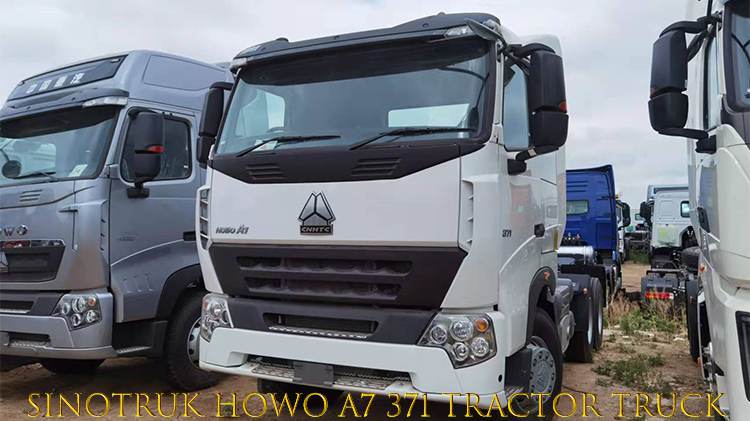China Sinotruk Howo A7 371 Tractor Truck Price in Ethiopia