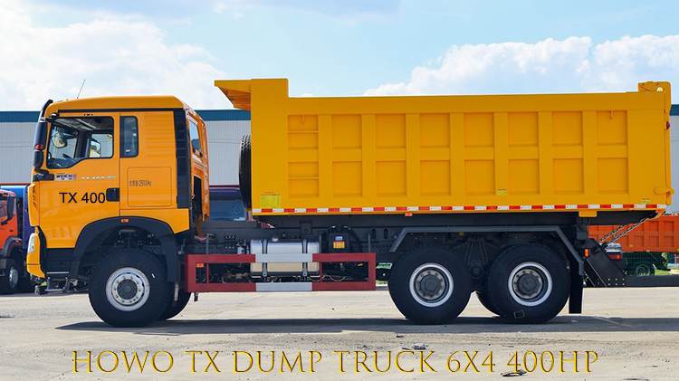 China Howo 400hp Truck Used Sinotruk Howo TX Dump Truck 6X4 Price in Dakar