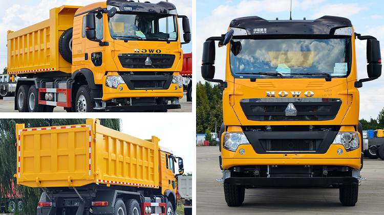 China Howo 400hp Truck Used Sinotruk Howo TX Dump Truck 6X4 Price in Dakar
