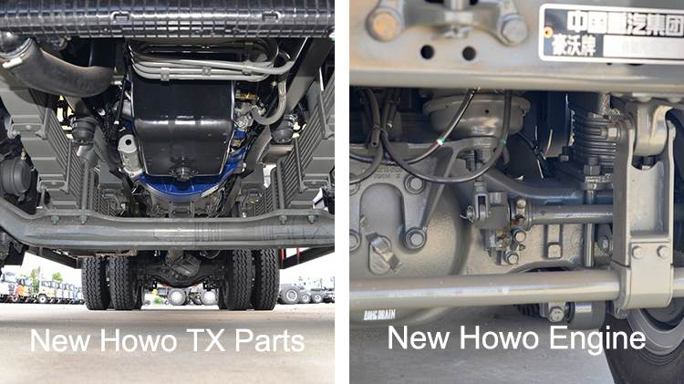 China Howo 400hp Truck Used Sinotruk Howo TX Dump Truck 6X4 Price in Dakar