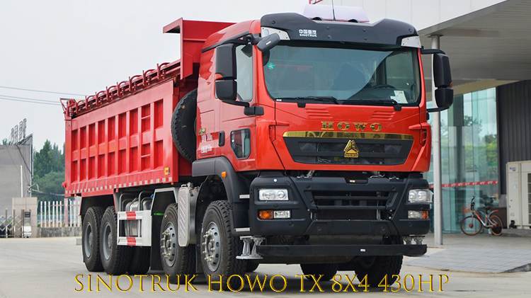 Cnhtc Dump Truck Second Hand Sinotruk Howo TX 8x4 for Sale in Dar es Salaam
