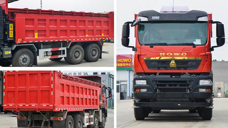 Cnhtc Dump Truck Second Hand Sinotruk Howo TX 8x4 for Sale in Dar es Salaam