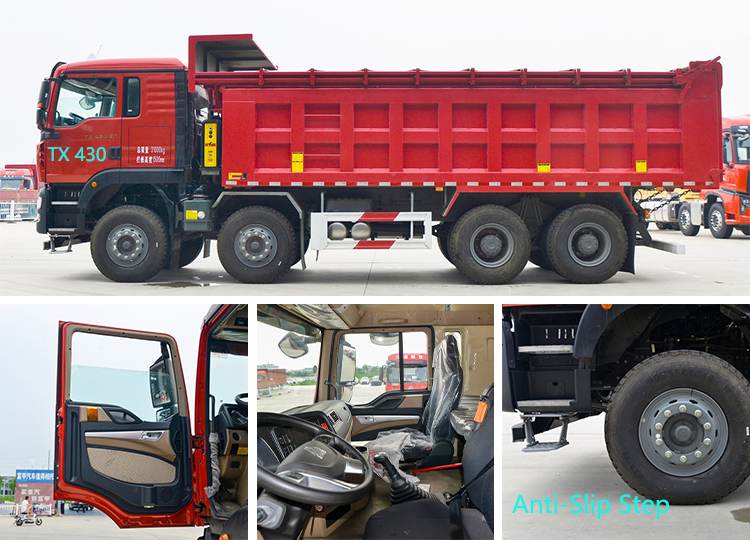 Cnhtc Dump Truck Second Hand Sinotruk Howo TX 8x4 for Sale in Dar es Salaam