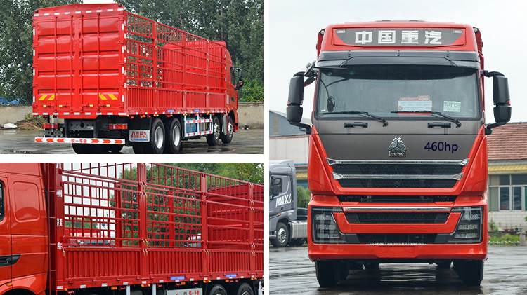8x4 Sinotruk Cargo Truck Used Sinotruk Howo TH7 Fence Truck for Sale in Guinea