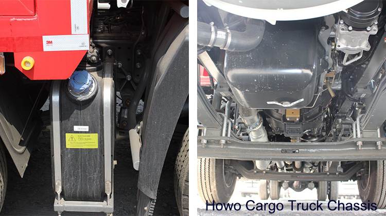 Cargo Truck Sinotruk Howo N5G 6x2 Fence Cargo Truck for Sale in Nigeria