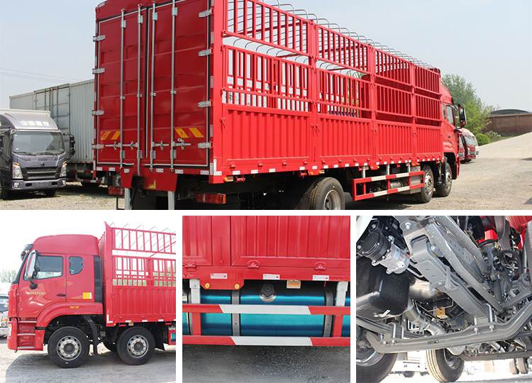 Cargo Truck Sinotruk Howo N5G 6x2 Fence Cargo Truck for Sale in Nigeria